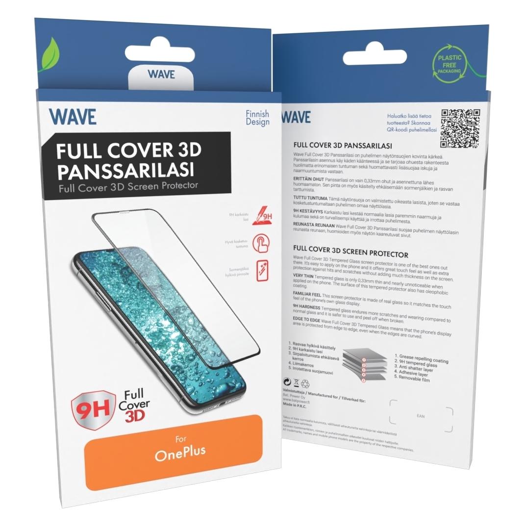 Wave Full Cover 3D Tempered Glass, OnePlus 13, black frame (OnePlus 13) (61227713)