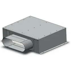 Aereco Anschlussbox ABXDD.350.100.100.TSB ? DN 100 ? 100x350 mm ? Dacheinbau Däm...