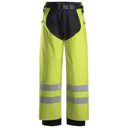 Snickers ProtecWork, PU-Regenhose, Warnschutzklasse 2 8 signalgelb