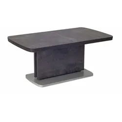 FUNKTIONSTISCH ausziehbar Catharine 110(145+180) x 63 x 53-72 Wohnzimmertisch Beton