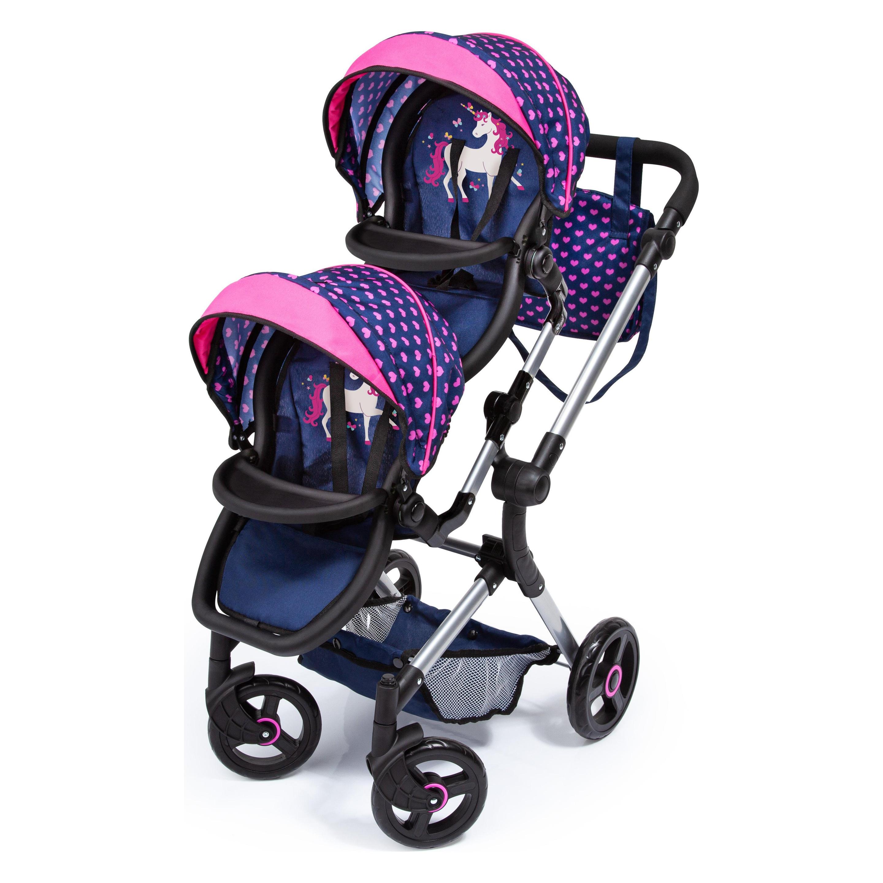 Bayer - Twin Pram - Neo - Purple (26254AA) (26254AA)