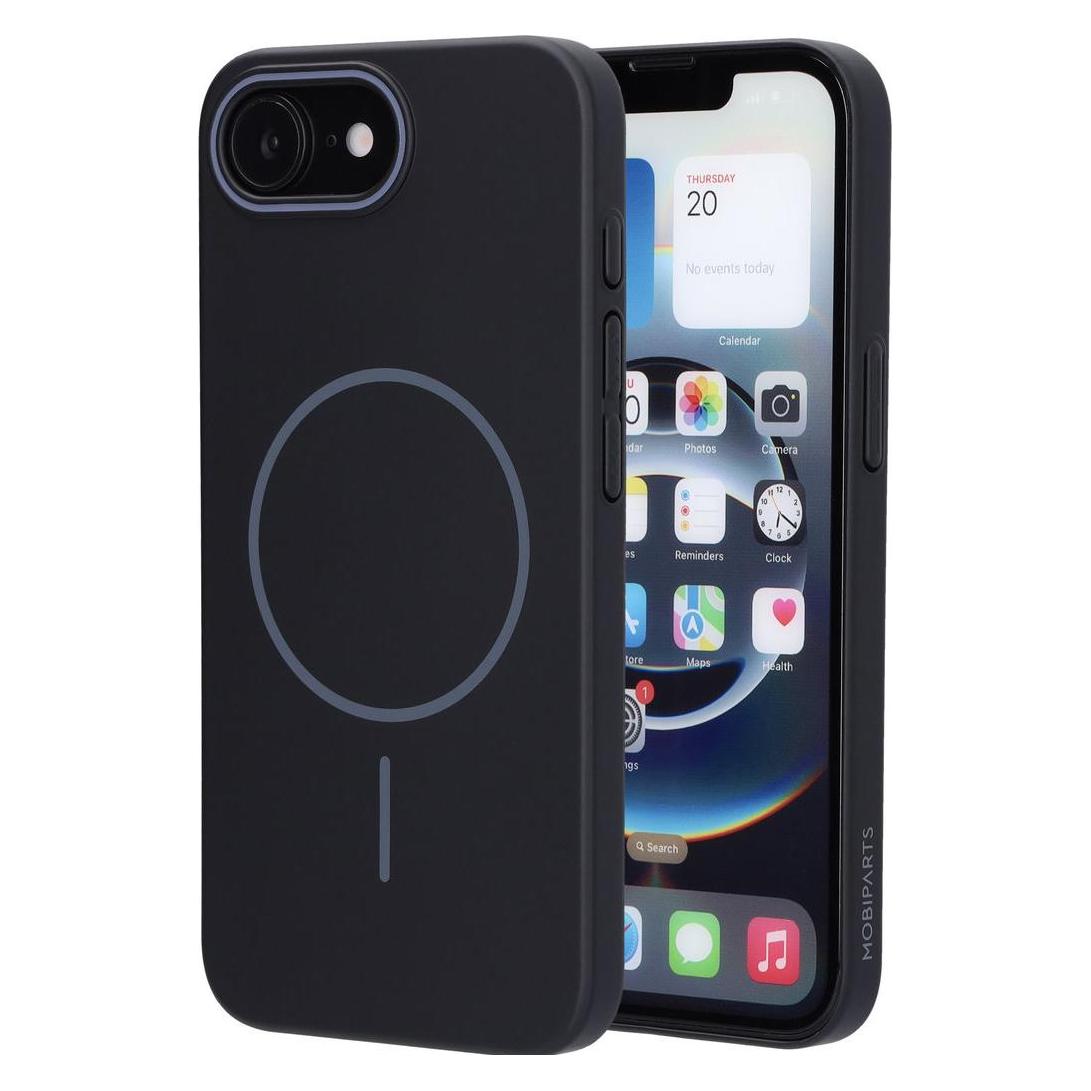 Mobiparts Slim Line Case Apple iPhone 16e (MagSafe Compatible) Onyx Black (Apple iPhone 16e) (MP-130299)