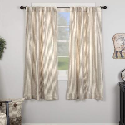 VHC Brands Katie's Vintage Stripe Short Panel Set of 2