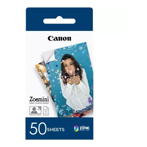 Canon ZINK Fotopapier ZP-2030 5 x 7,5 cm - 50 Blatt (3215C002)