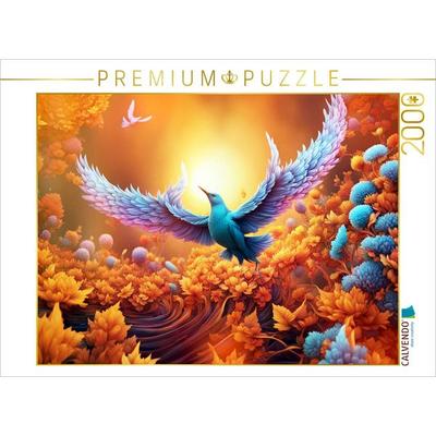 CALVENDO Puzzle Ein Motiv aus dem Kalender Vier Jahreszeiten Fraktale | 2000 Teile Lege-Größe 90x67cm Foto-Puzzle für glückliche Stunden