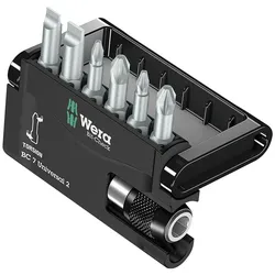 Bitset Bit-Check Universal 4 Wera mit Universalhalter, 7-teilig