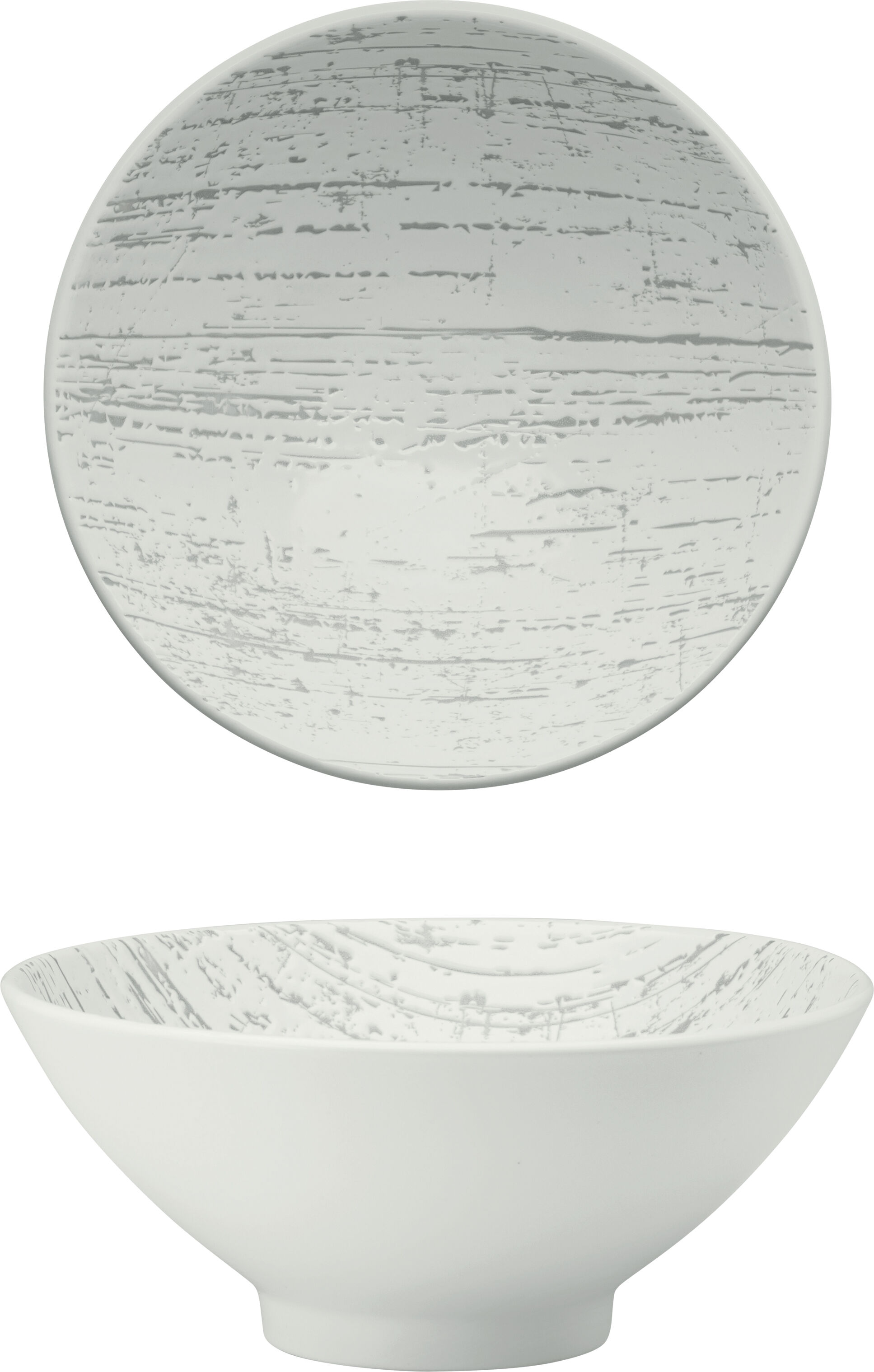 Yegam Ciotola 23 cm Bianco Drizzle