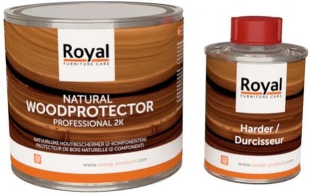 Natural Wood Protector 2k met harder - 500 ml