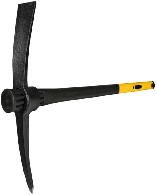 Ideal Pioche croisée acier 1,5 kg avec manche en fibre de verre (38091501)