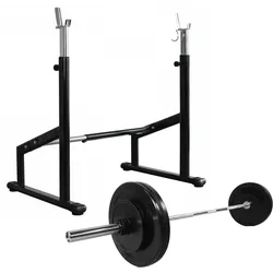 Odin Pro Squat Rack + Waagen & Langhantel (50kg)