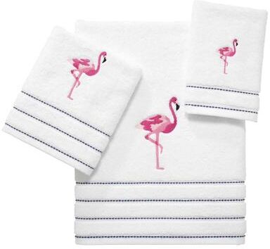 Izod Flamingo 3-Piece Towel Set
