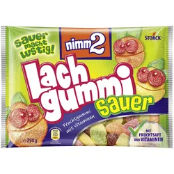 nimm2® Lachgummi Sauer Fruchtgummi 250,0 g