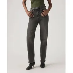 Levi's für Damen. 79078-0051 Jeans Ribcage Full Length schwarz (28/32), Lässig, Baumwolle, Denim
