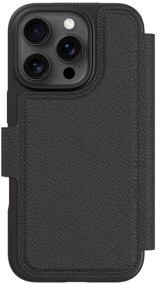 agood company iPhone 16 Pro Circular Flip Cover m. Pung- Sort