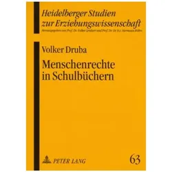 Menschenrechte in Schulbüchern, Fachbücher von Volker Druba
