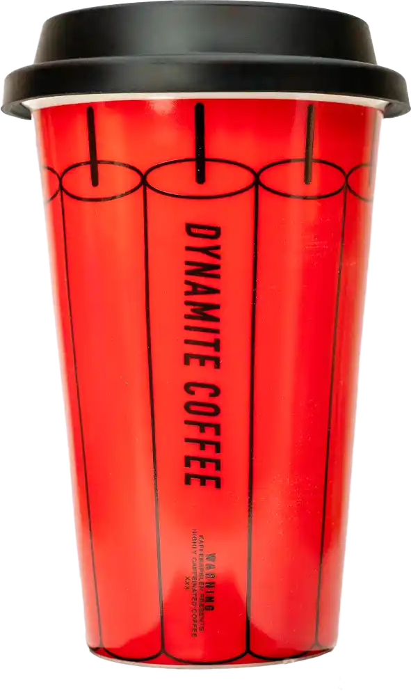 Kaffekapslen   Mug Thermaique Dynamite - Mug thermique en céramique - 300ml