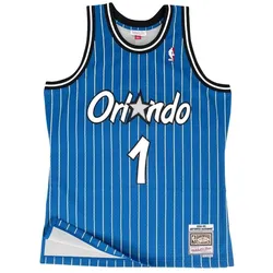 Mitchell & Ness, Herren, Sportshirt, Swingman Jersey Orlando Magic 1994-95 Anfernee Hardaway - XL (XL), Blau, XL
