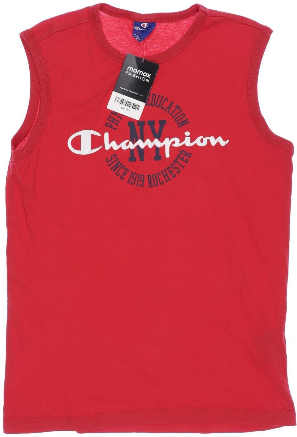 Champion Jungen T-Shirt, Rot, Gr. EU 146 (US 11-12 Jahre), Baumwolle - Second Hand