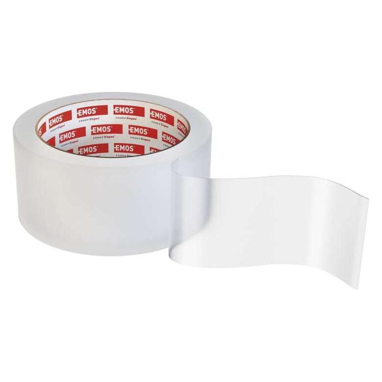 Emos Reparaturklebeband für Polycarbonat und Glas, 25 m x 50 mm, transparent (50 mm) (51905803)