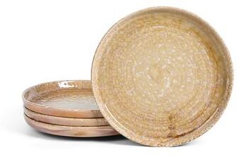 LEMIEUX ET CIE Hanami 4-Piece Stoneware Salad Plate Set
