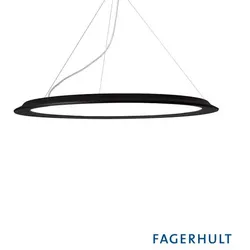 FAGERHULT 652912 Appareo Round Pendelleuchte 39W 830 5020LM DALI schwarz Designbaldachin APP 20.5030.1.2/DALI schwarz APP20503012DALI