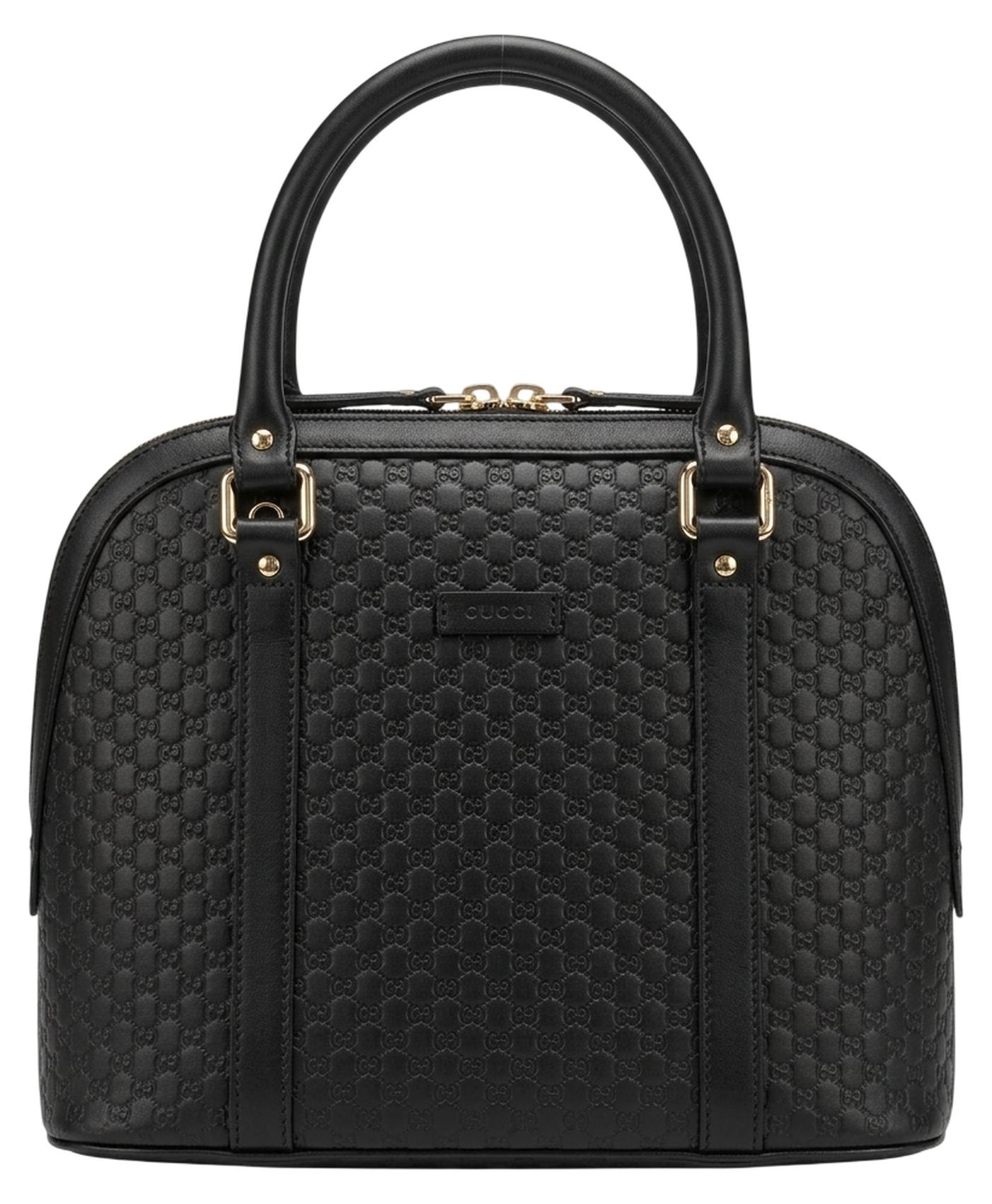 Gucci Dome Microguccissima Tote Bag Schwarz