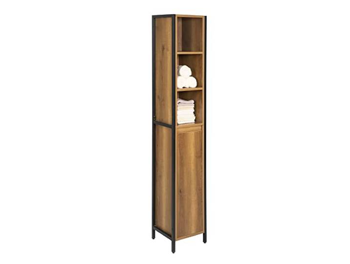 SoBuy Badezimmerschrank Schmaler Hochschrank 30x168x28 cm für Badezimmer