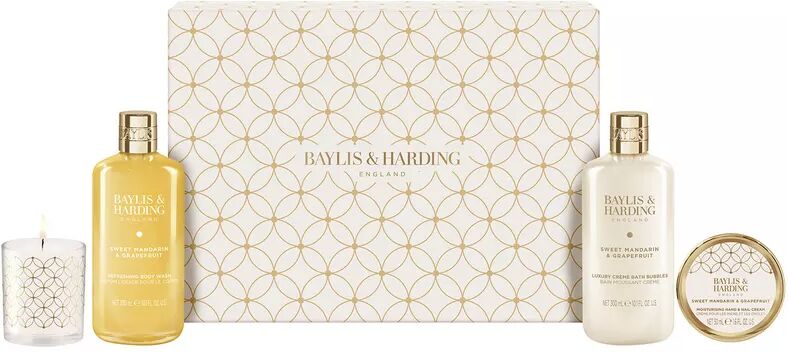 BAYLIS & HARDING - Sweet Mandarin & Grapefruit Candlelight Geschenkset, Set