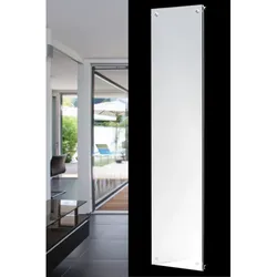 XIMAX Paneelheizkörper, Raumheizkörper P1/G Duplex mit Mittenanschluss, Glas mit Spiegel - 1800x595x89 mm, 1345 Watt - 1345 Watt