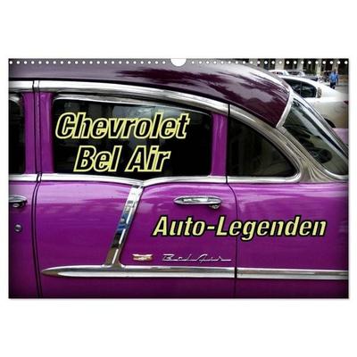 Auto-Legenden Chevrolet Bel Air (Wandkalender 2025 DIN A3 quer), CALVENDO Monatskalender