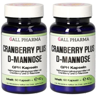 Cranberry Plus D-Mannose GPH Kapseln 2x 2x60 St
