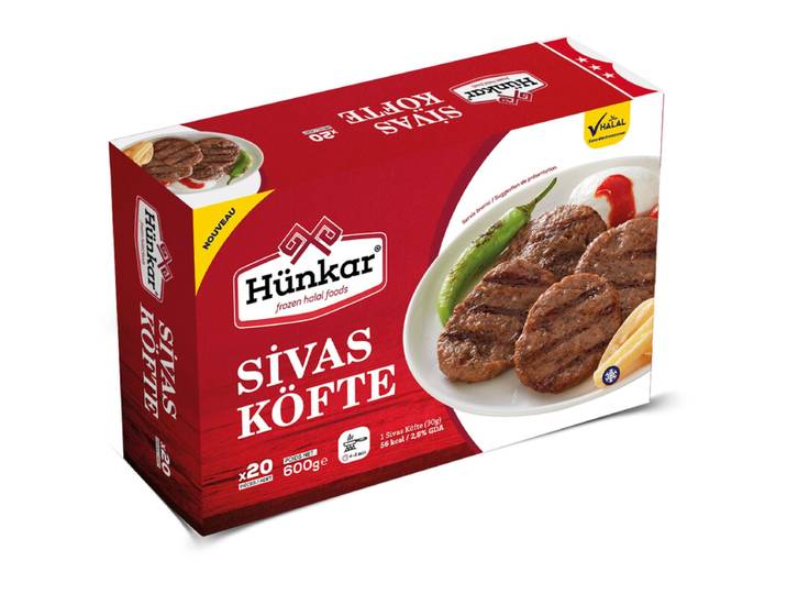 HÜNKAR Sivas Köfte - Halal Kebbe 600 g