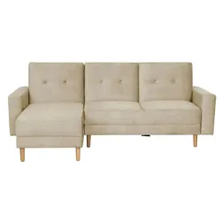 Max Winzer Ecksofa  Just Cool ¦ beige ¦ Maße (cm): B: 230 H: 92