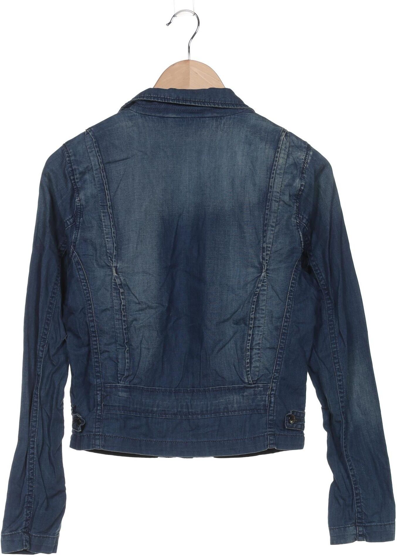 Maison Scotch Damen Jacke, Blau, Gr. EU 36 (Maison Scotch 1), Baumwolle - Second Hand