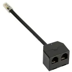 Jabra Telefon-Splitter RJ-10 (W) bis RJ-10 (M) 1600-289