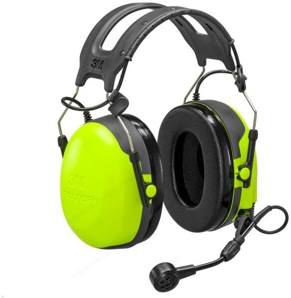 3M Peltor - CH-3 FLX2 avec PTT - Serre-tête Casque antibruit passif avec PTT et microphone intégré