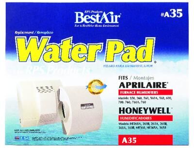 BestAir Replacement Water Pad For Aprilaire 350, 360, 560A, 568, 600, 700, 760A, 768; Honeywell He26