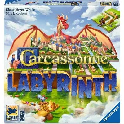 Carcassonne Labyrinth - Gesellschaftsspiel & Brettspiel ab 8 Jahre