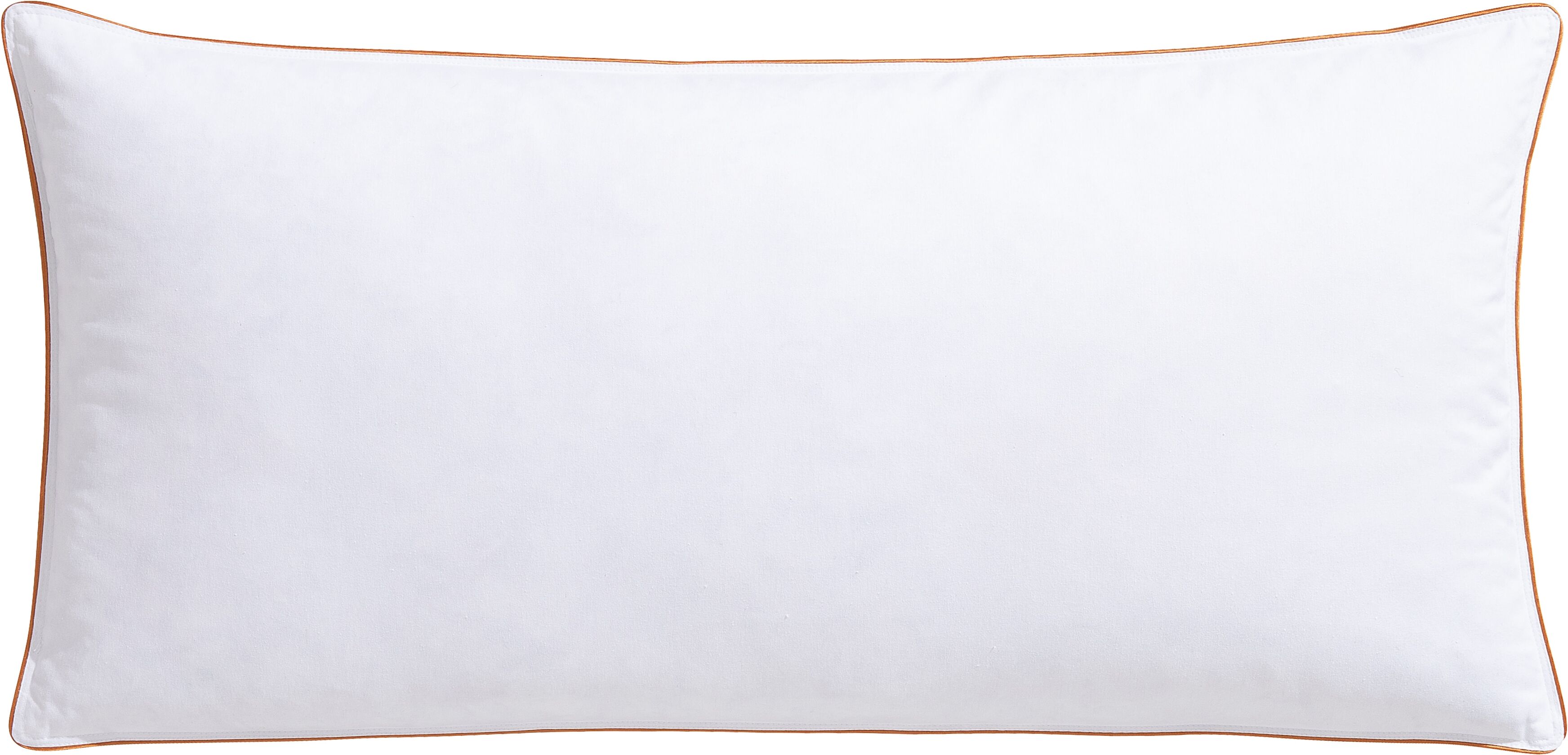 Federkissen RIBECO "Kopfkissen Richard, Kissen mit Daunenanteil, in 40x80 oder 80x80 cm", weiss (weiß), B:40cm L:80cm, Bezug: 100% Baumwolle. Füllung: 90% Entenfeder, 10% Entendaune, Kopfkissen, Federkissen, Seit 105 Jahren überzeugt RIBECO durch Qualität