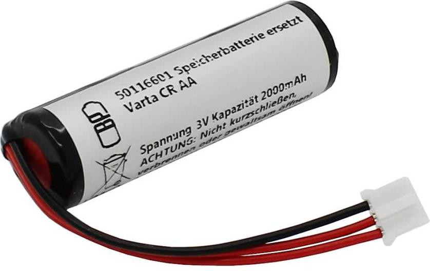AccuCell Batterij 3V vervangt Varta CR AA - 2000 mAh