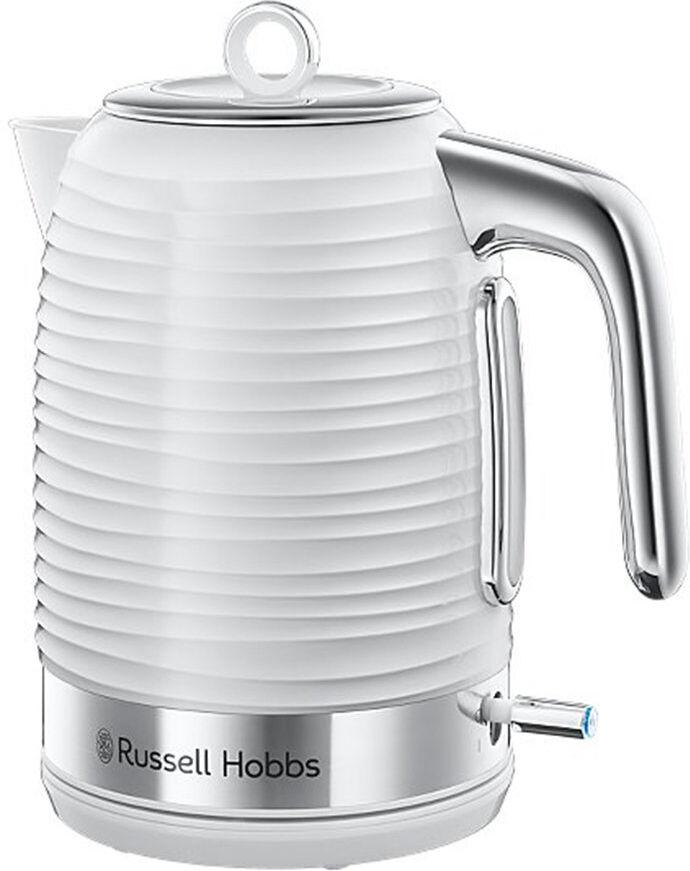 Russell Hobbs Inspire Electric Kettle 1.7L Textured Plastic White 1.7L