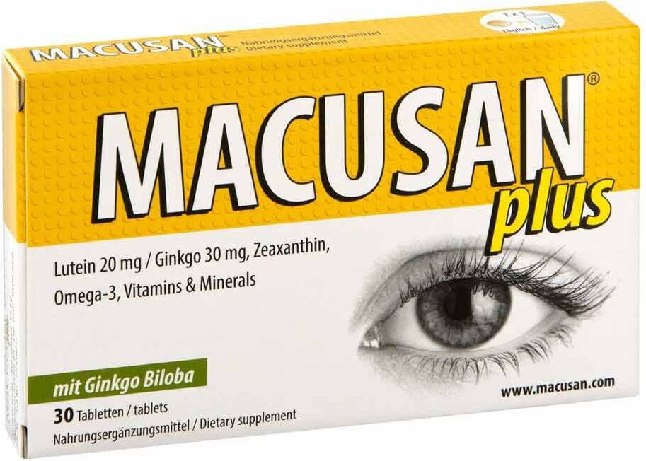 Macusan plus Tabletten 30stk