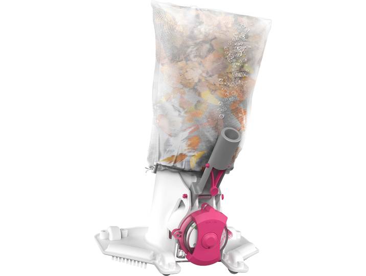 Poolbodensauger MY POOL BWT BC40 , pink (weiß, pink), B:30cm H:27,5cm L:45cm, Kunststoff, Poolbodensauger, Poolbodensauger, für Pools und Whirlpools