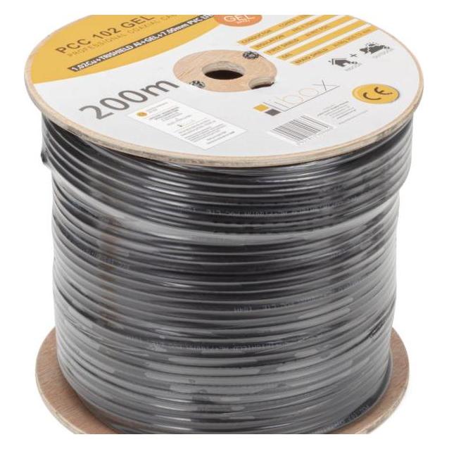 Libox Kabel coaxialny PCC102 żel/200m (200 m) (65345422)