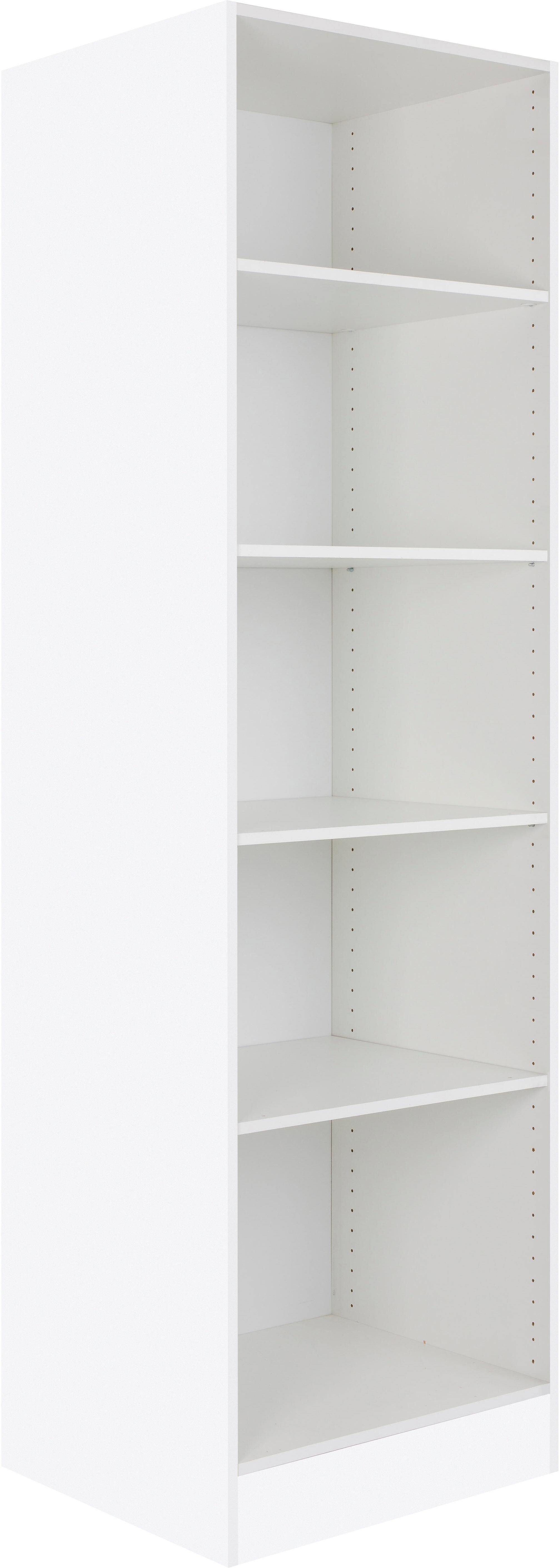Regal OPTIFIT "Elm", weiß, B:60cm H:206,8cm T:55,5cm, Regale, Regal, Breite 60 cm