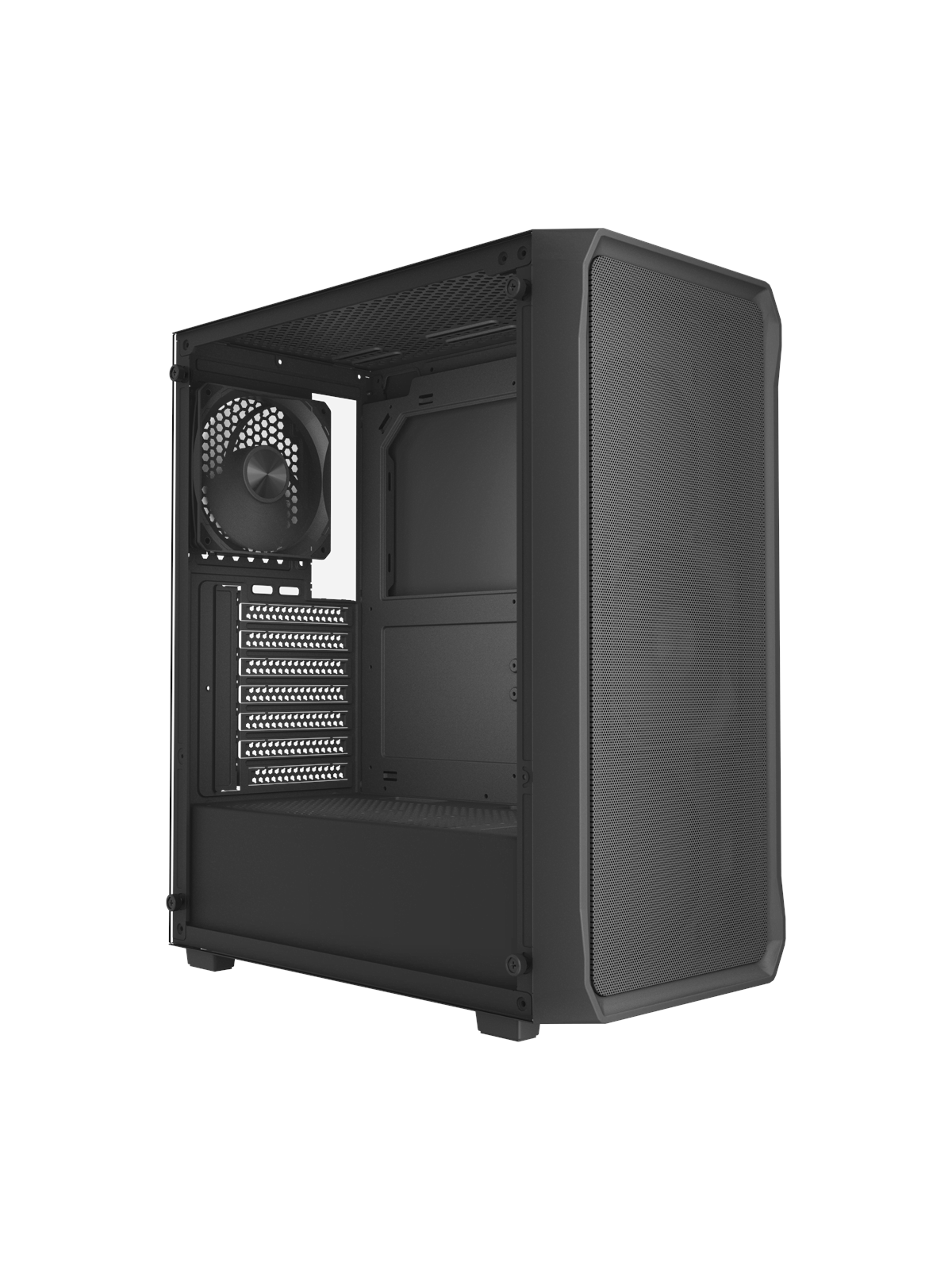 DUTZO C322 PWM Mesh - Gehäuse - Miditower - Schwarz