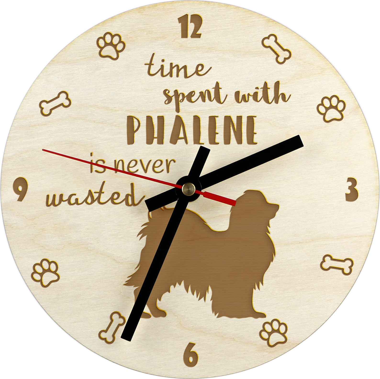 Art-Dog Wandklok Papillon I