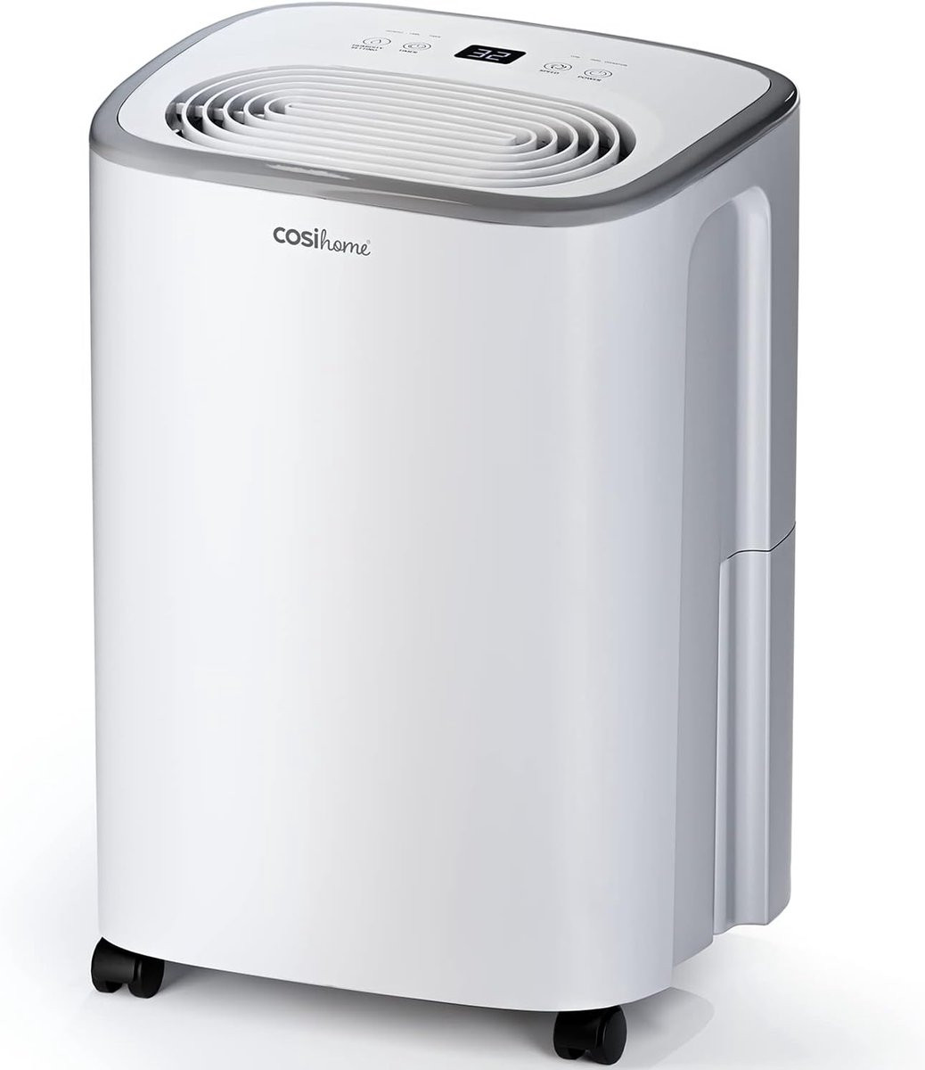Cosi Home Luchtontvochtiger en Luchtreiniger - 12 Liter per dag - 2,5 Liter watertank