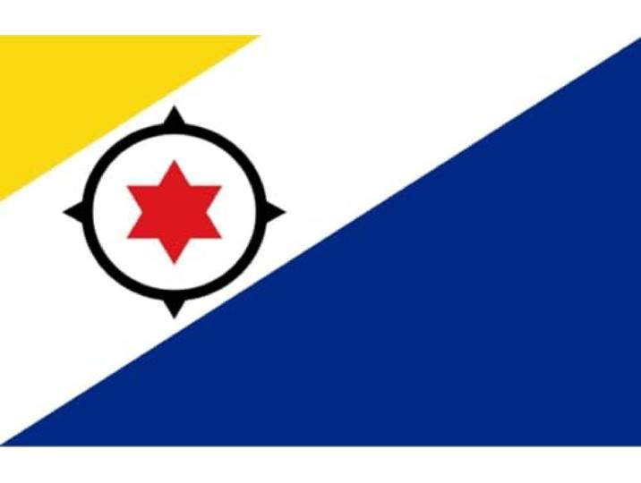 *** Grote Bonaire Vlag 90x150cm - Vlag Bonaire - van Heble® ***