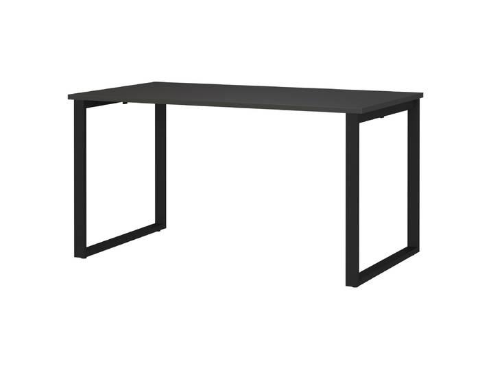 Schreibtisch Tivolo 140cm Grau/Graphit Kufen